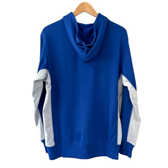 Nike New York Giants men’s Mascot full zip hoodie L blue grey NFL jacket NWT - Picture 2 of 8